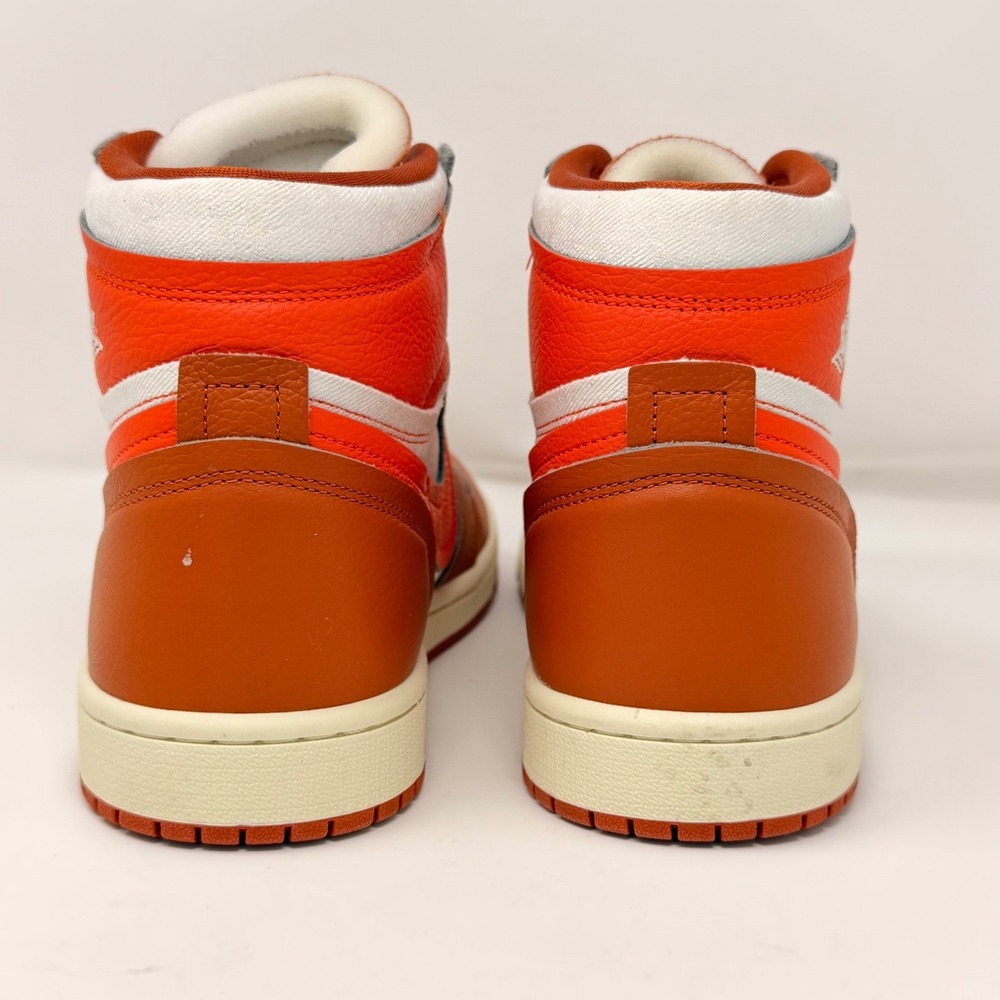 Air Jordan 1 MM High Safety Orange FB9893-800 Men's Sz 9.5 Pre-Owned AJ1 - Picture 10 of 16